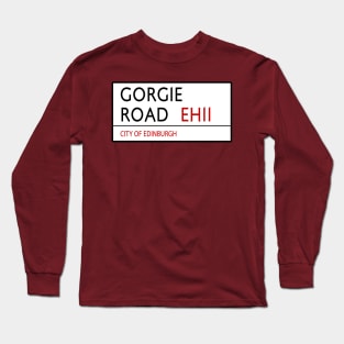 Gorgie Road (Hearts) Long Sleeve T-Shirt